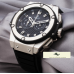 HK805 HUBLOT GENEVE KİNG POWER GÜMÜŞ KASA